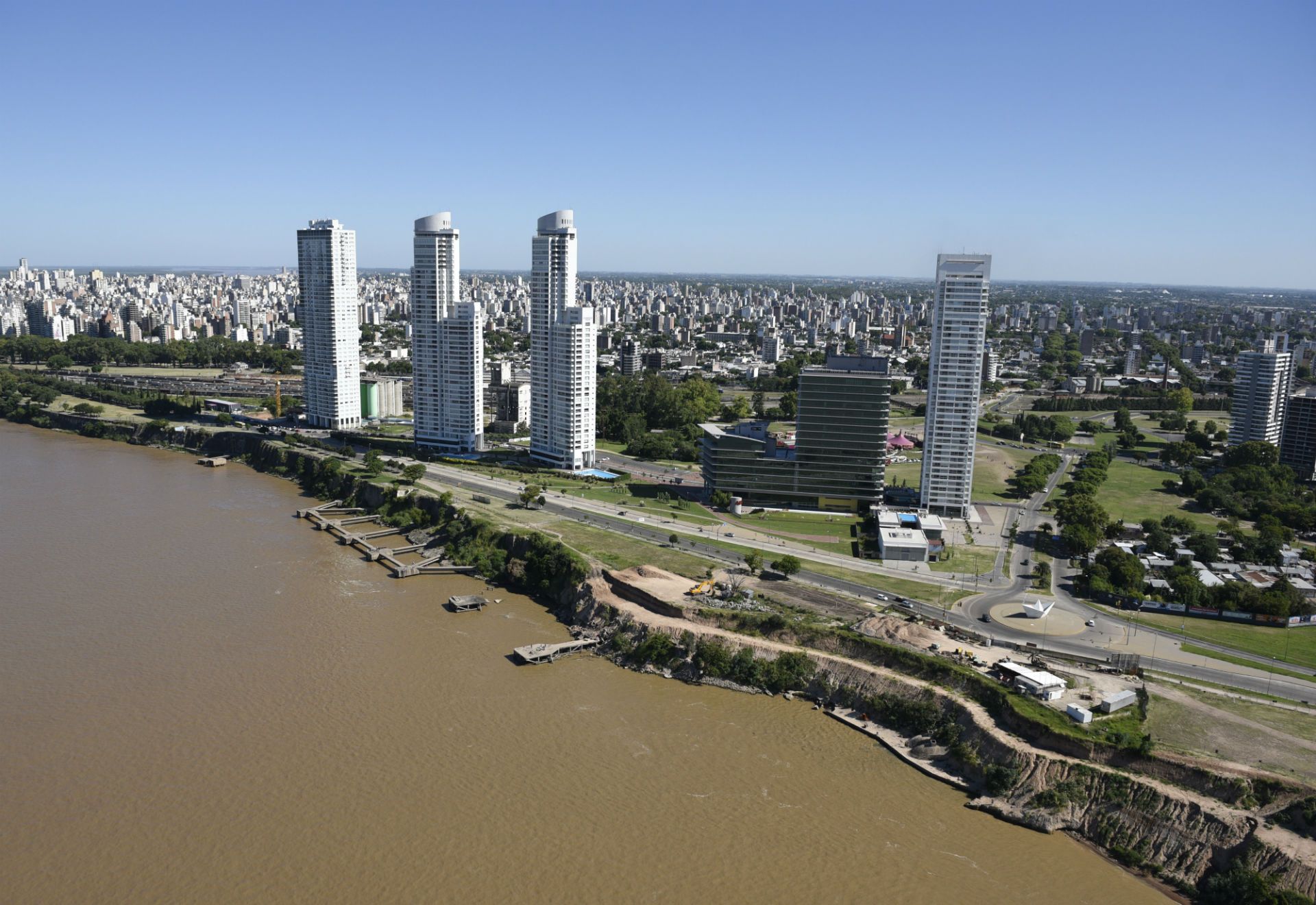 El complejo urbanístico en puerto norte.