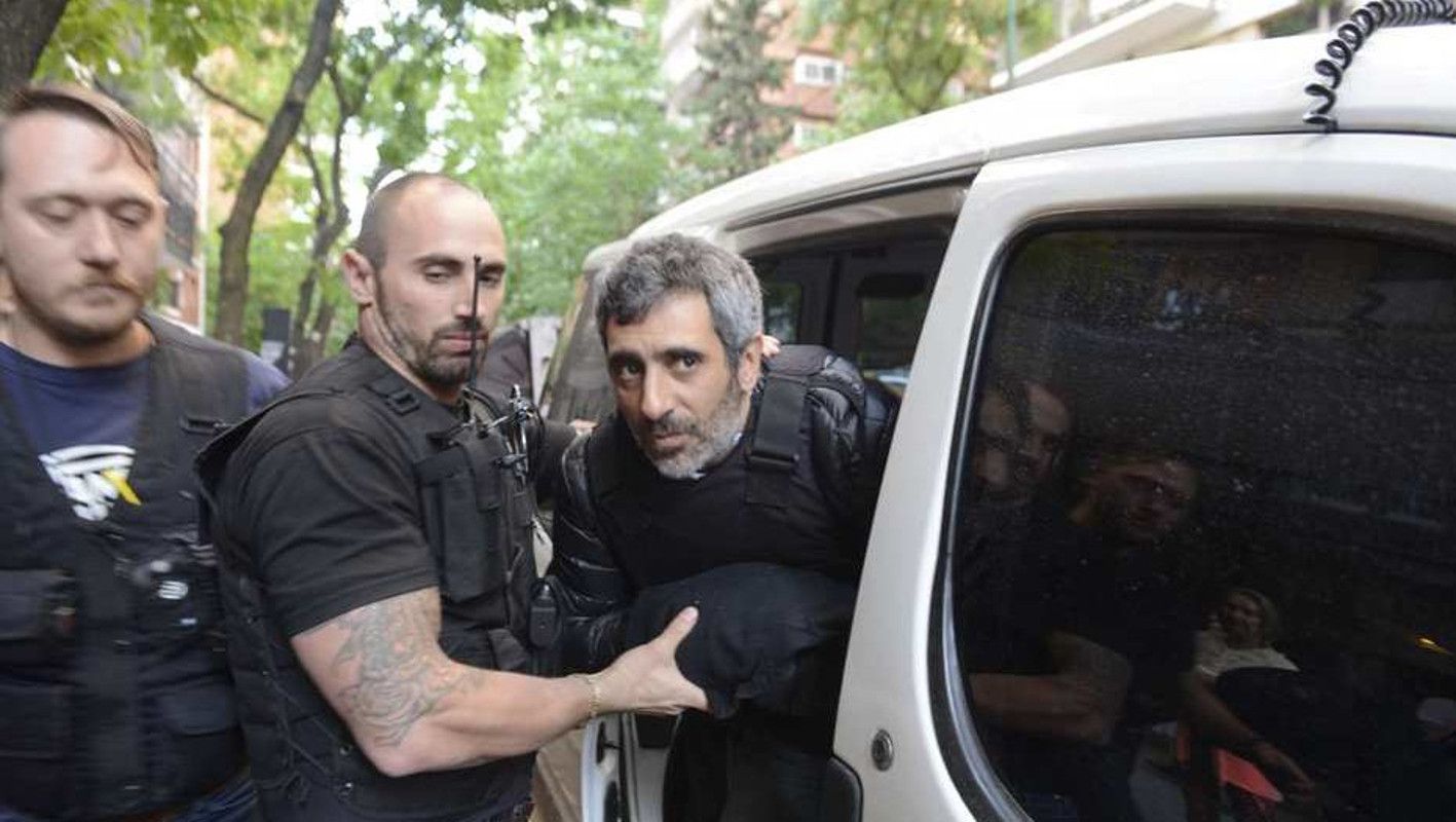Baratta fue detenido en el barrio porteño de Belgrano, luego de que fuera a saludar a sus hijos.