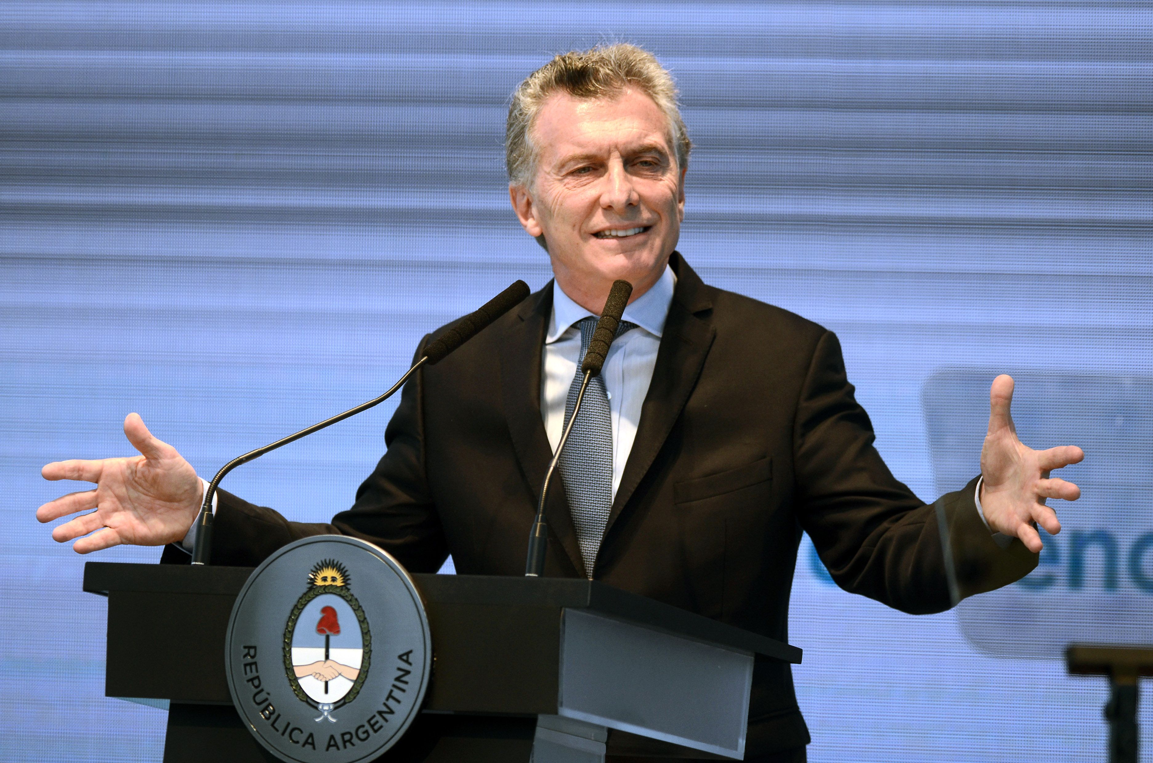 El presidente Maurcio Macri presentó los ejes de gestión del gobierno nacional. 