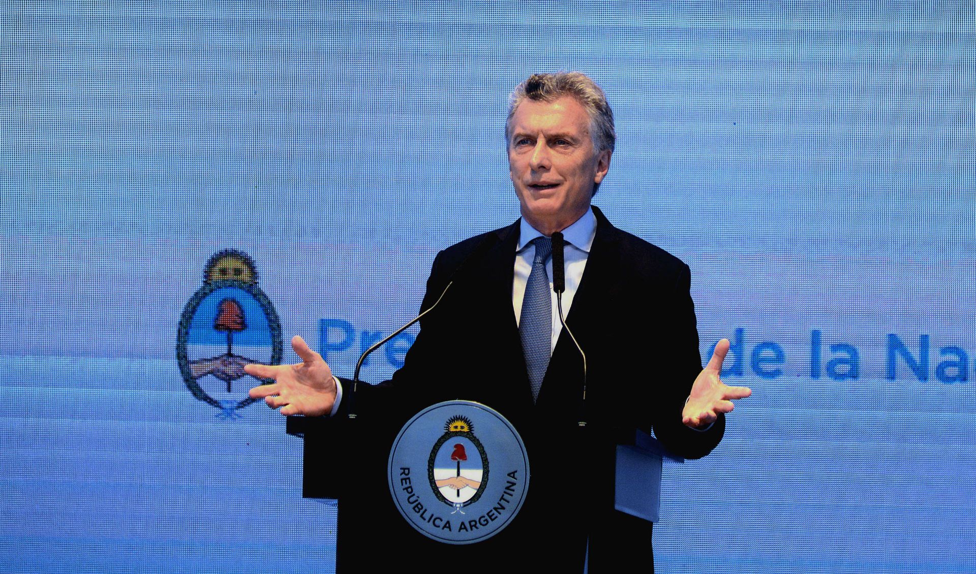 Plan. El presidente abrió el juego a nuevos horizontes en material económica.