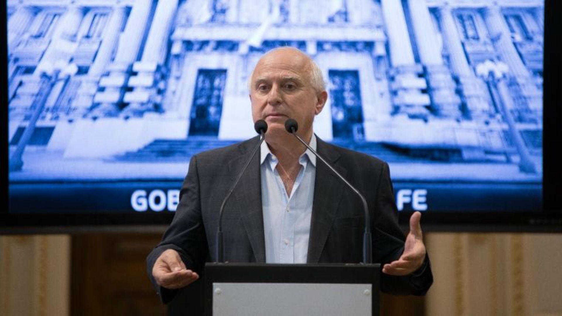 El gobernador de Santa Fe, Miguel Lifschitz. El gobernador de Santa Fe, Miguel Lifschitz.