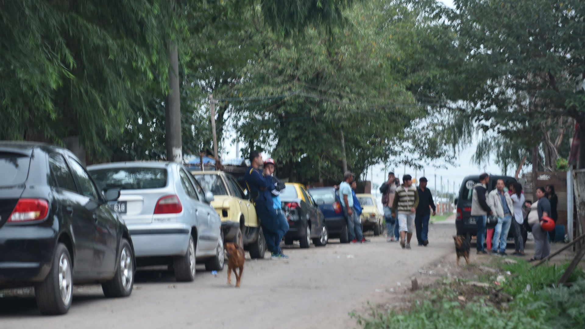 Tristeza. María Celeste fue velada ayer en una humilde casilla en su barrio.&nbsp;