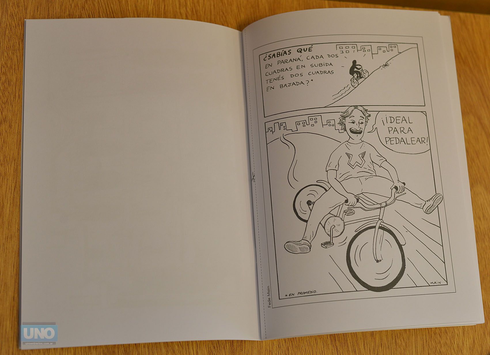 Una de las páginas del libro para pintar.&nbsp;