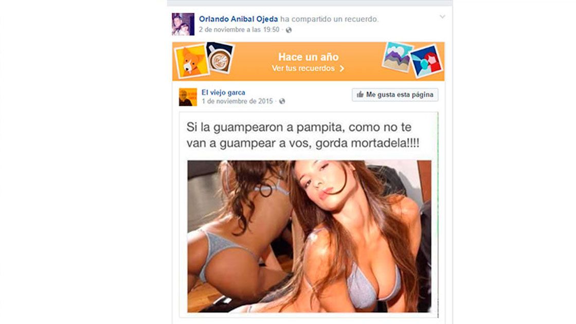 Foto: Captura de Facebook
