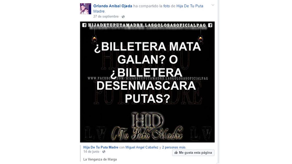 Foto: Captura de Facebook