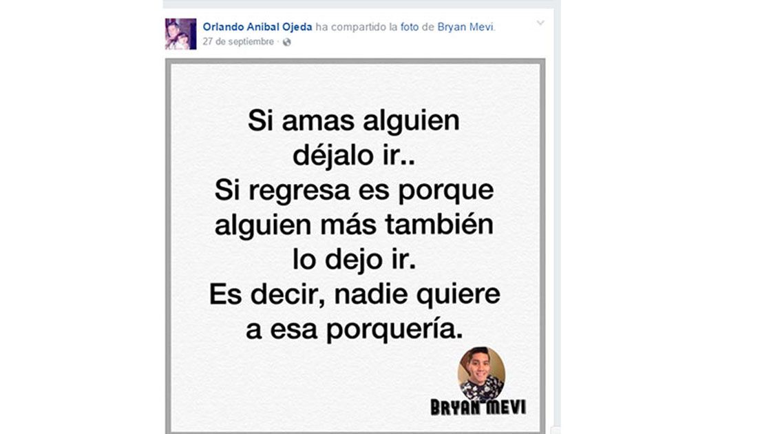 Foto: Captura de Facebook