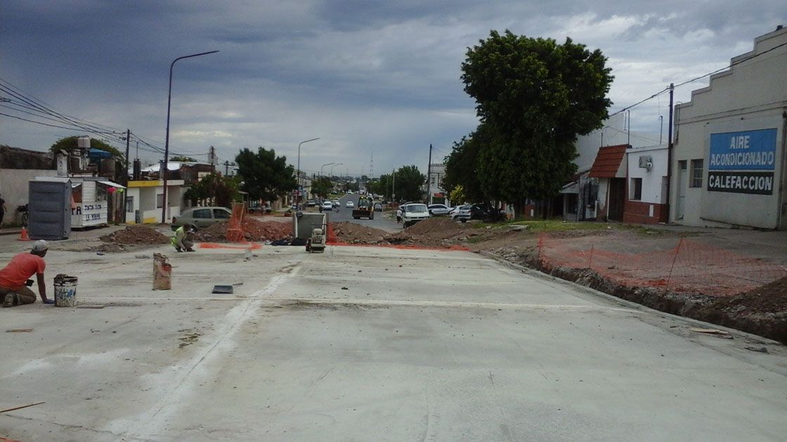 Transformación. Avenida Blas Parera es una de las calles troncales de la capital provincial.