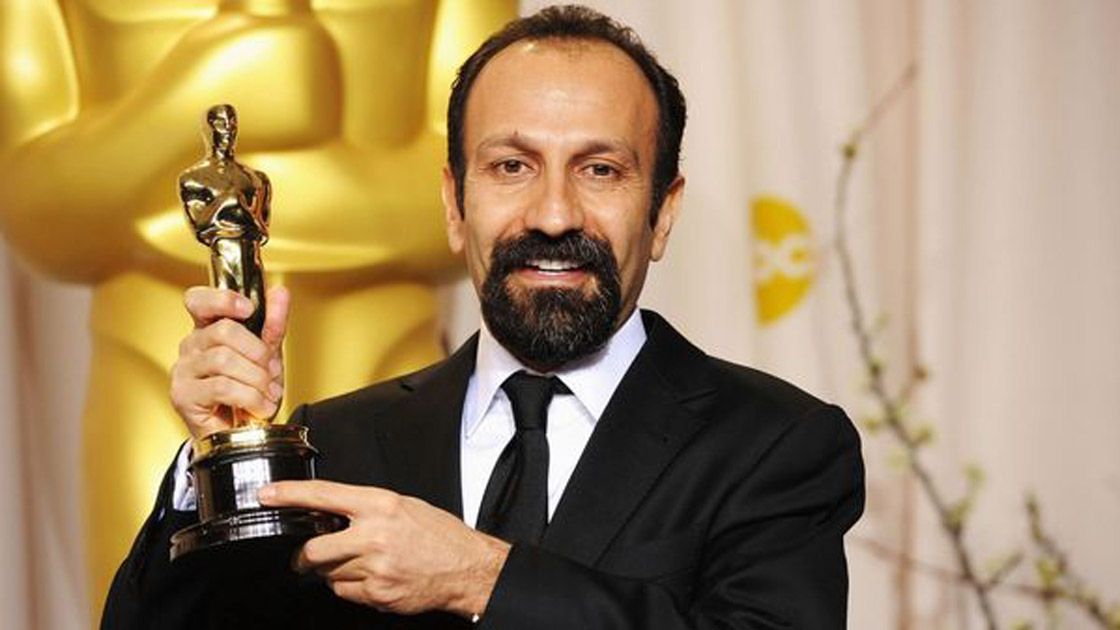 Asghar Farhadi en 2012, cuando ganó su primer Oscar con Una separación&nbsp;