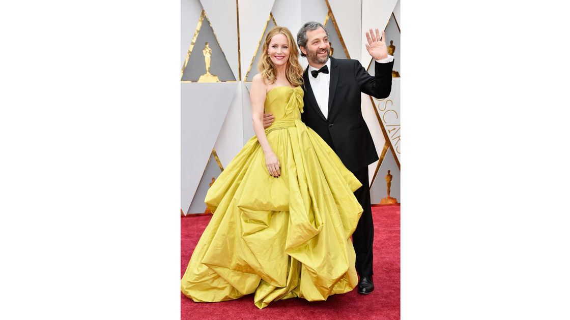Leslie Mann y el productor Judd Apatow&nbsp;