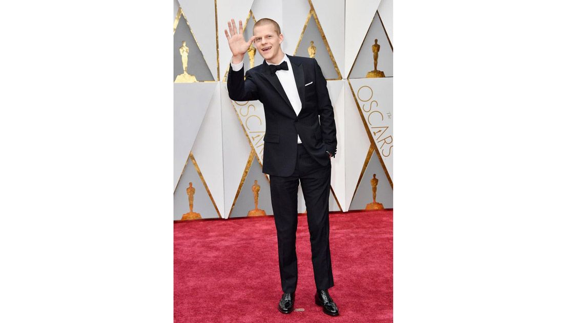 Lucas Hedges &nbsp;en black tie &nbsp;