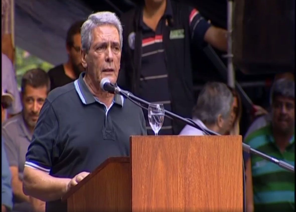 Habla Carlos Acuña secretario general de la CGT.&nbsp;