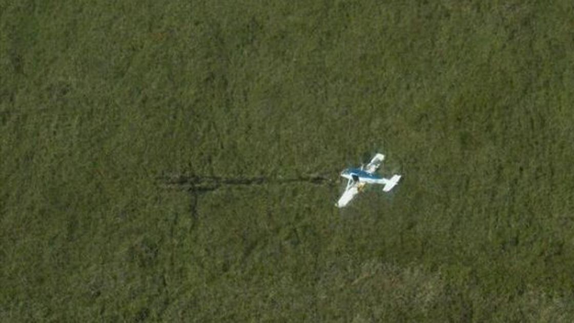 La avioneta apareció en los Esteros del Iberá en Corrientes.&nbsp;