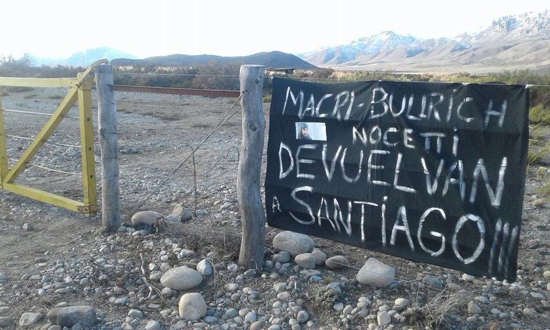 Los allegados al joven acusan a la Gendarmería de haber reprimido a la comunidad mapuche Pu Lof&nbsp;