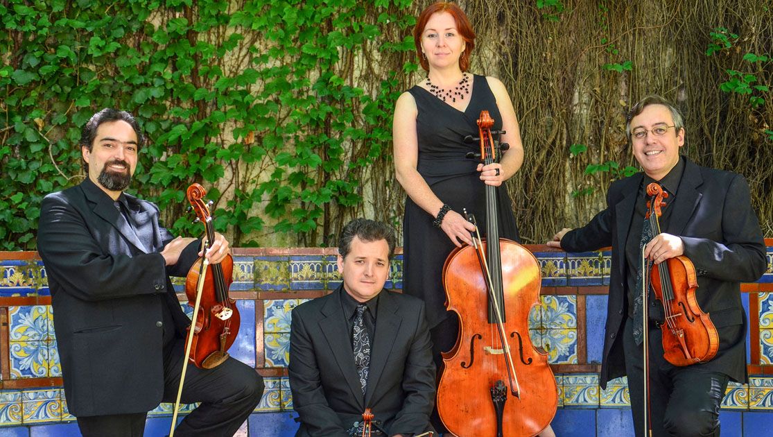 Calidad. El cuarteto está formado por miembros destacados de las Orquestas del Teatro Colón.