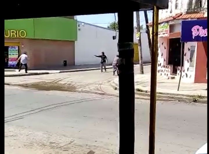 La imagen del tiroteo.&nbsp;