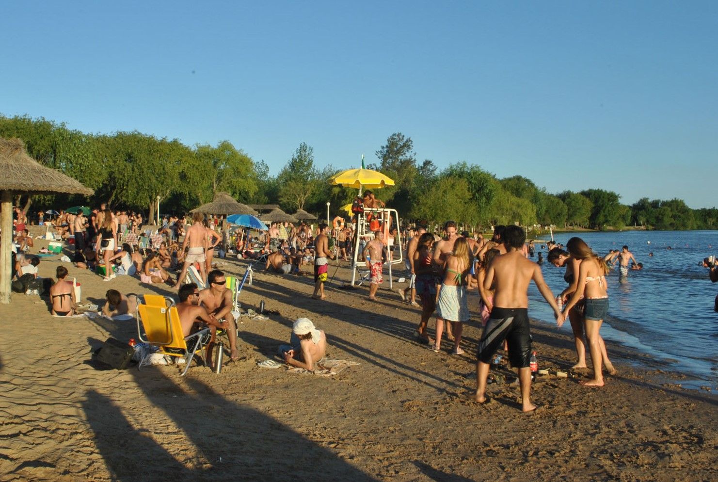 Foto de la playa de Gualeguaychú. Foto Archivo UNO. Juan Manuel Hernández.&nbsp;