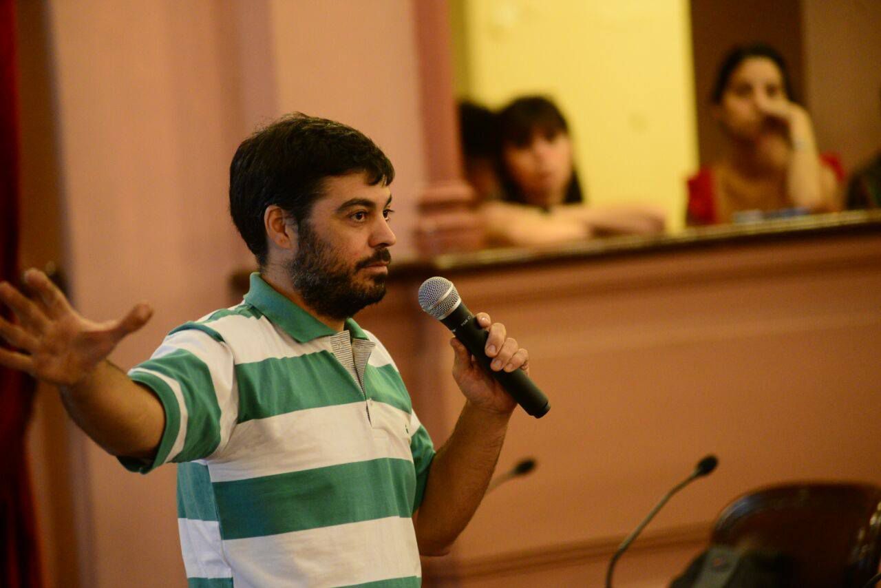 El ingeniero químico Marcos Tomasoni es profesor universitario y asesor técnico ambiental. Foto Facebook Sergio Urribarri.&nbsp; 