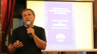 Cerdá fue aplaudido de pie en Paraná. Foto&nbsp;UNO&nbsp;Diego Arias.&nbsp;