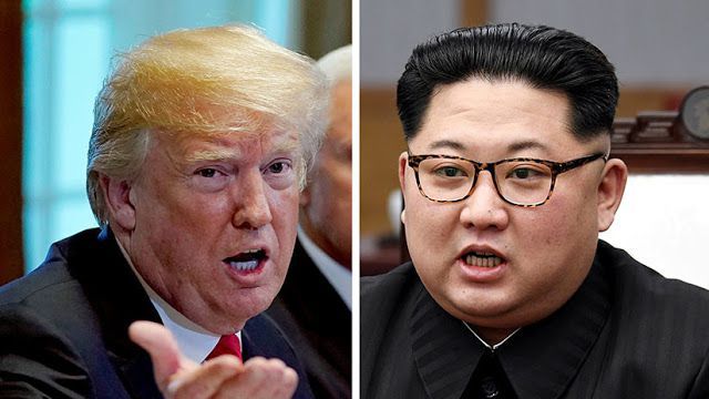 Cita. Kim y Trump iban a encontrarse el 12 de junio en Singapur.