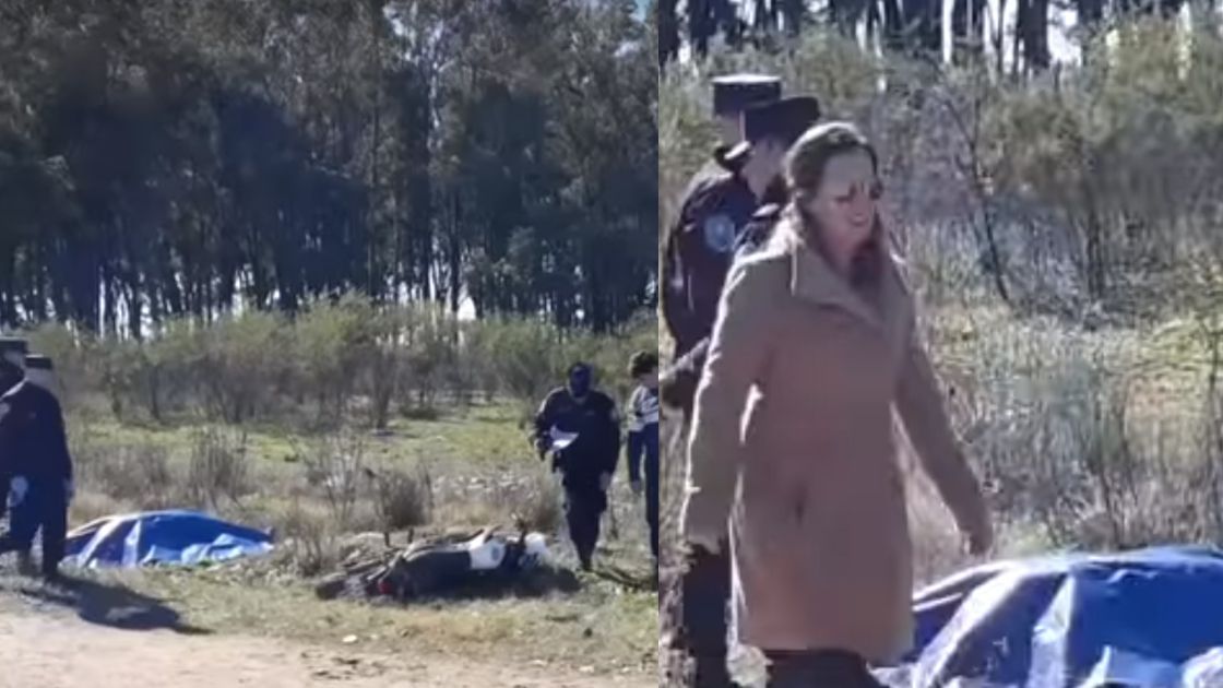 La doctora Gabriela Seró recorrió el lugar del hecho.&nbsp; 