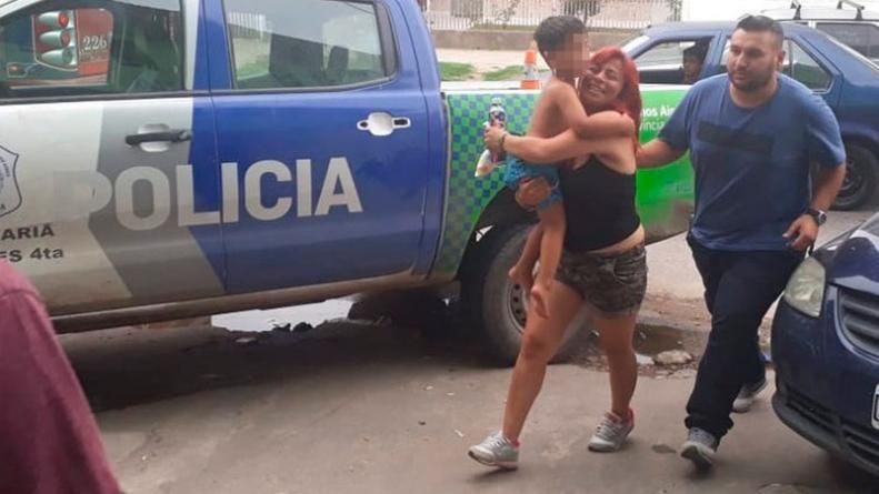 La familia del niño en el centro de las polémicas.&nbsp;