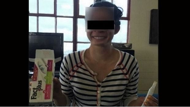 Una foto inocente desató el escándalo en Facebook.