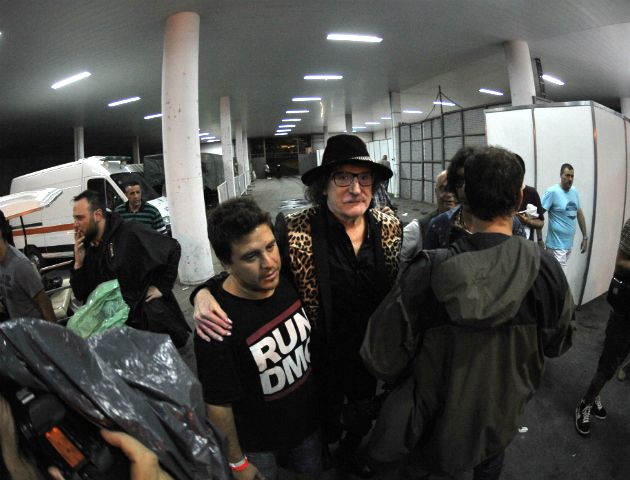 Charly García, uno de los visitantes de lujo en La Plata.