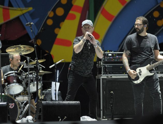 La Beriso fue una de las bandas teloneras del show.