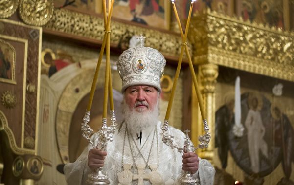 Estampa. El patriarca de Moscú, Kirill, es el jefe de dos tercios de los 200 millones de cristianos ortodoxos del mundo.