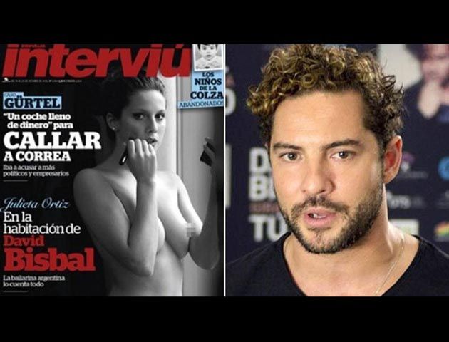 Julieta brindó una entrevista con fotos de desnudo incluidas para la revista española Interviú