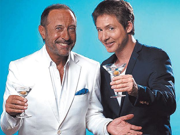 Guillermo Francella y Adrián Suar.