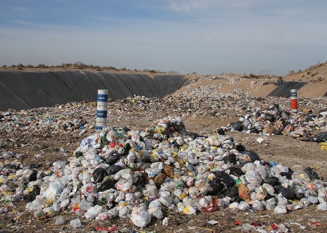 Basural. Una imagen del vertedero de La Tombina