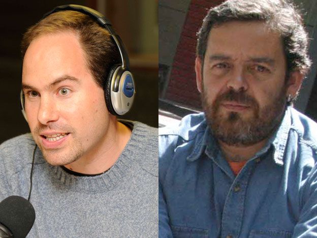 El periodista Julián Chabert y el camarógrafo Raúl Zalazar fueron golpeados en los brazos y las piernas por el hijo del dueño de la finca, mientras éste los amenazaba con un arma.