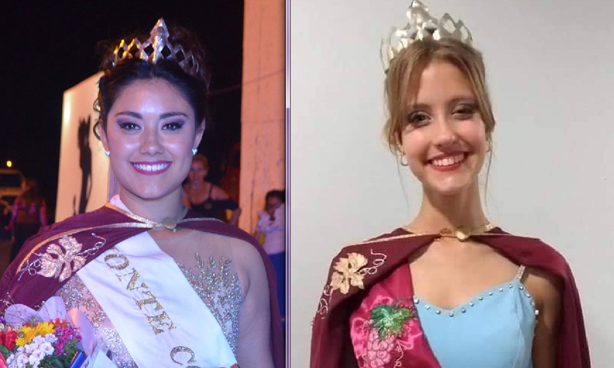 Natalia Miranda y Yamila Carallol, reinas de Monte Comán y Goudge.
