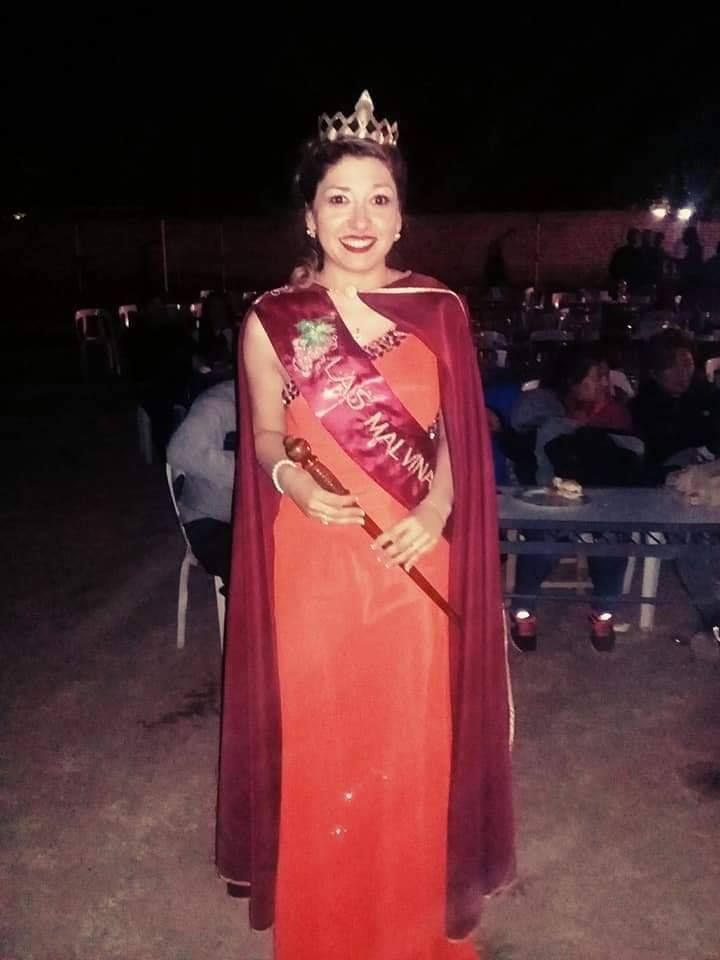Jennifer Gutiérrez, nueva reina de Las Malvinas.