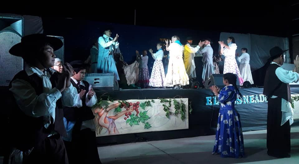 La fiesta de El Sosneado se realizó en el polideportivo del distrito (Gentileza Municipalidad de San Rafael).