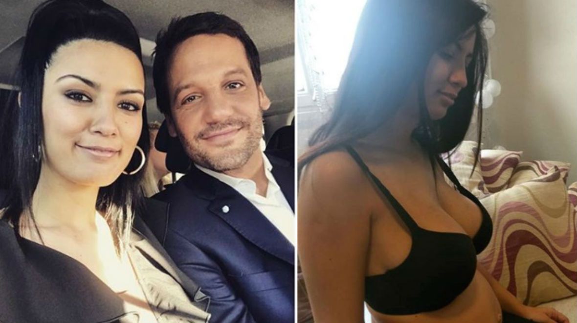 La novia de Rodrigo de la Serna mostró su pancita de ...
