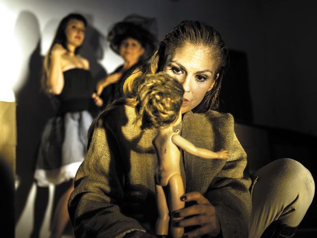 Actriz. Celeste Álvarez encarna el rol central de la obra de Shakespeare.