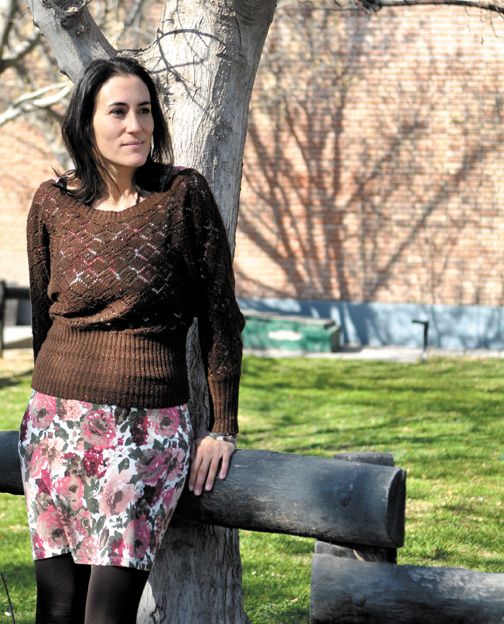Expectante. Florencia Duranti es la protagonista de la obra Los secretos de Sherezade.
