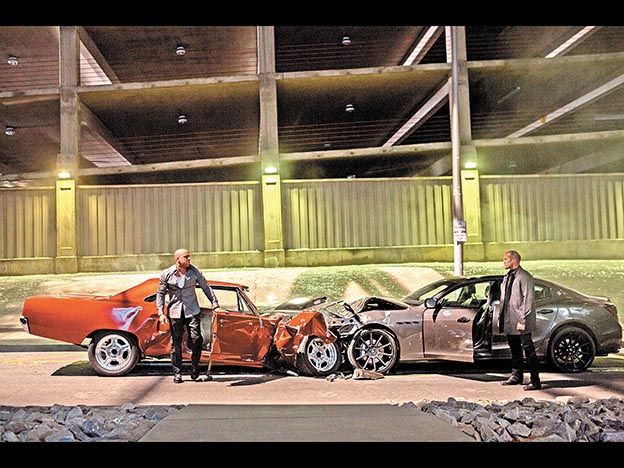Acción sobre ruedas. La exitosa saga gira en torno al mundo de los autos deportivos y las carreras callejeras.