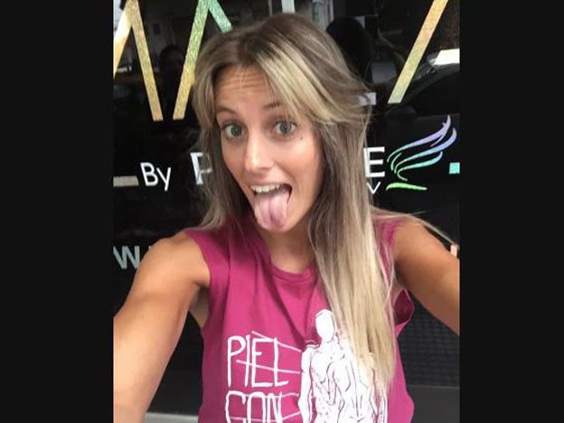 Melina Lezcano, cantante de Agapornis y su nuevo look.