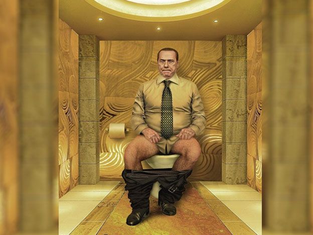 Silvio Berlusconi, el polémico dirigente italiano.