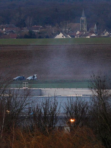 El despliegue contra los terroristas de Charlie Hebdo