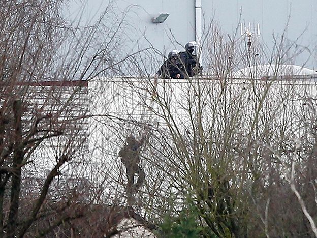 El despliegue contra los terroristas de Charlie Hebdo