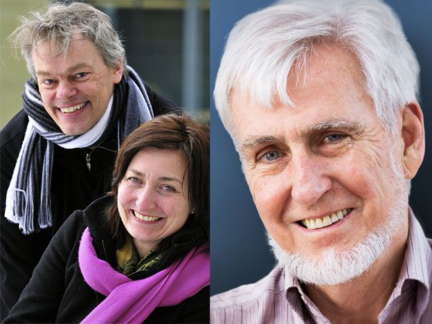 Los ganadores del Nobel de medicina 2014.