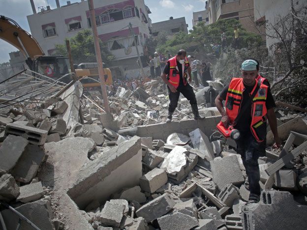 Sigue el conflicto en la Franja de Gaza.