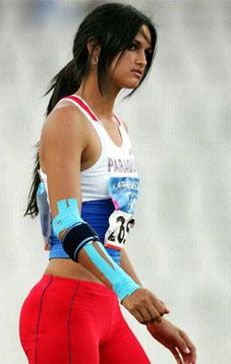 La diosa paraguaya que saltó del atletismo al modelaje.