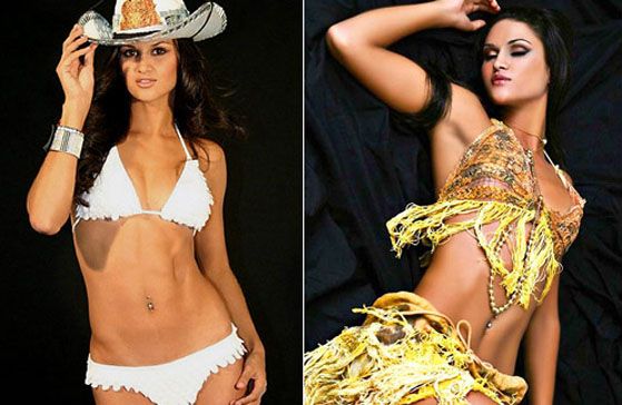 La diosa paraguaya que saltó del atletismo al modelaje.