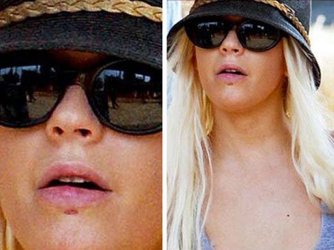 Christina Aguilera junto a su esposa.