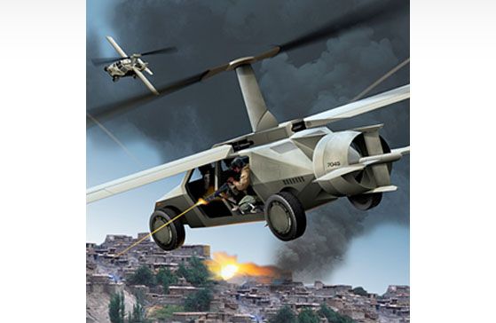 ¿Será éste el diseño del HUMVEE volador?